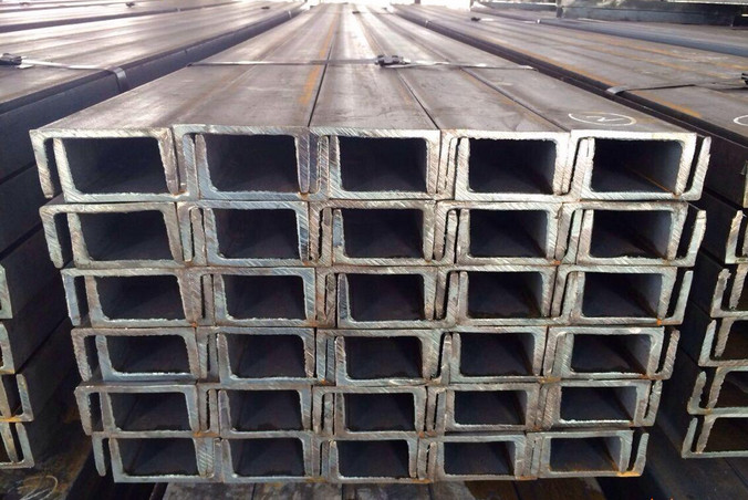 Customized Steel U Channel with JIS G3101 SS400 ASTM A36 EN 10025 S275JR