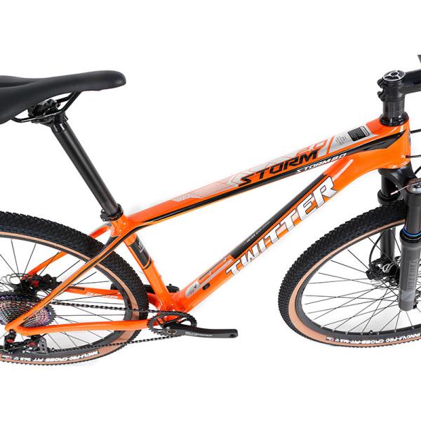 Carbon Fiber Mountain Bicycle With Single Crankset SHIMANO M6100 12S  For Sale