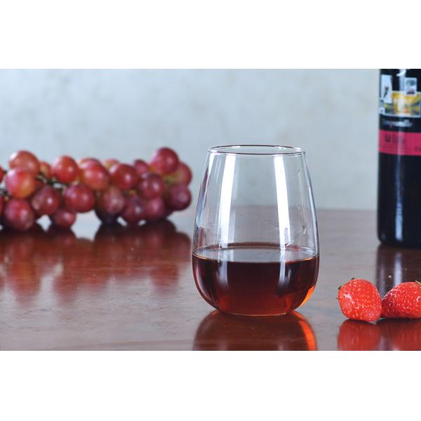 550ml/19oz Stemless Wine Glass For Restaurants / Cafes / Beverage Hubs
