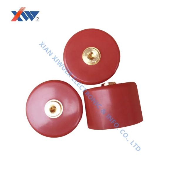 CT8-2 40kv 500pF condensadores de maçaneta de porta de ultra-alta tensão condensador cerâmico de terminal de parafuso utilizado para dispositivos de acoplamento