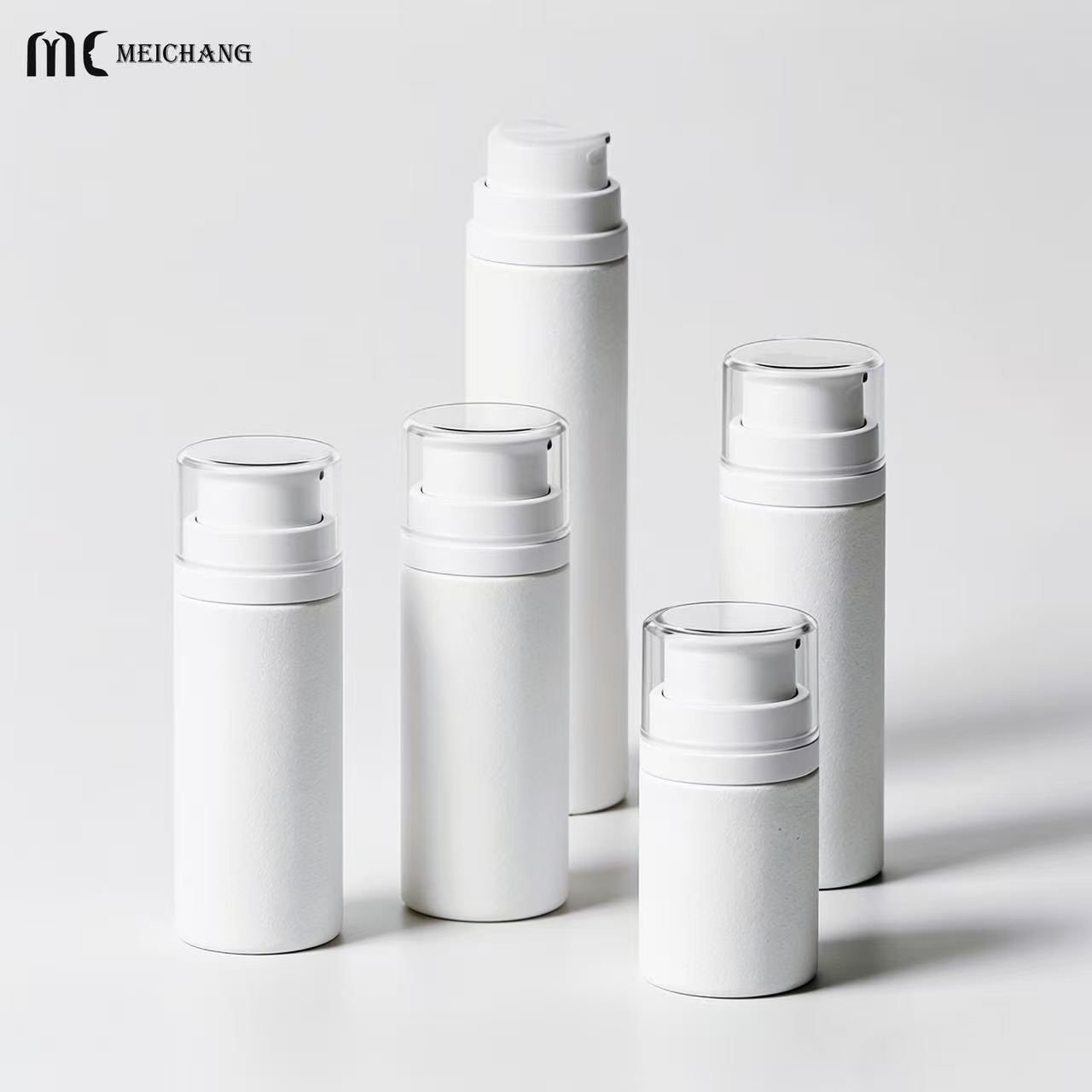 30ml 50ml 100ml Dual-Layer AS Airless Bottle for Serum Packaging(MC-299)