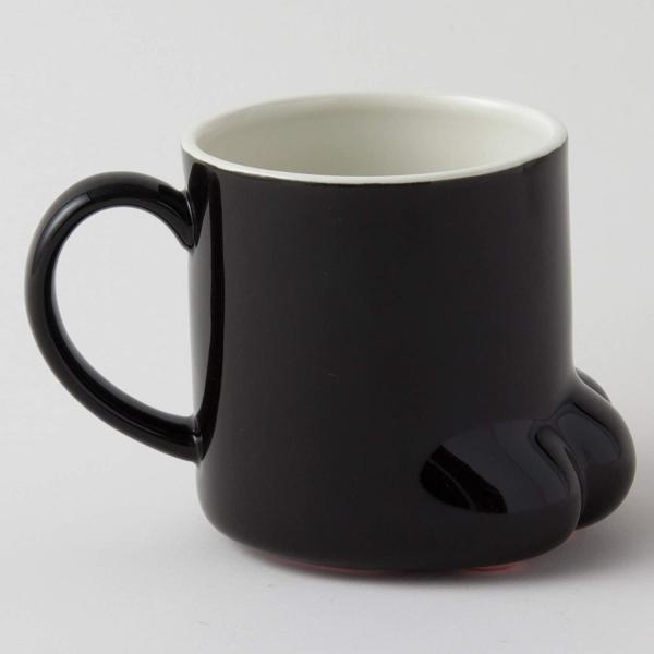 Custom Cute Dolomite Ceramic Animal Mug Cat Paw Shape For Coffee Drink
