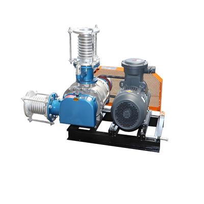 Industrial Roots Positive Displacement Blower PD For Chemical Powder Handling Plant