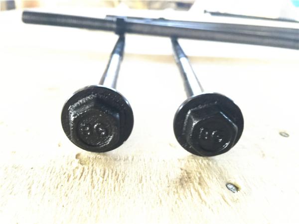 Bridge Deck Forming Hexagon Head Bolt / Hex Head Screw 12mm Rod Size