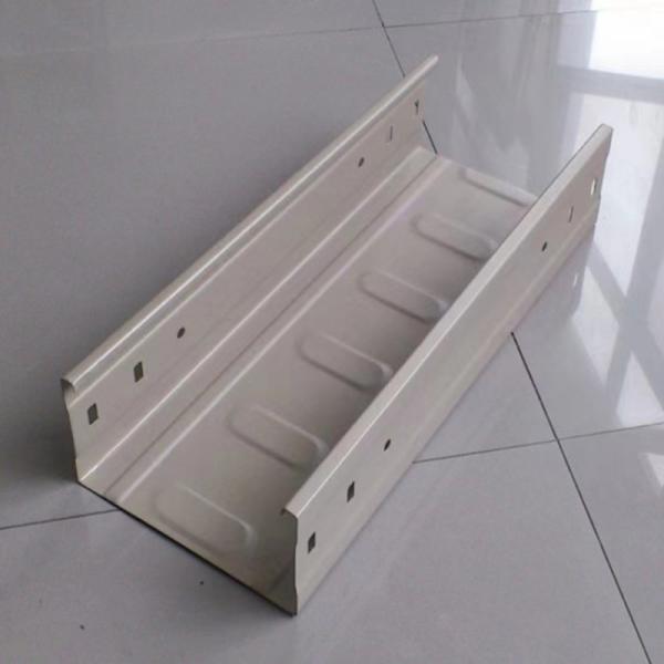 HDG Hot Dipped Galvanized Cable Ladder Rectangular / Trapezoidal Shape