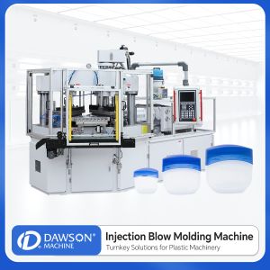 100ml Automatic IBM Injection Blow Molding Machine for Leak-Proof Cosmetic Jars