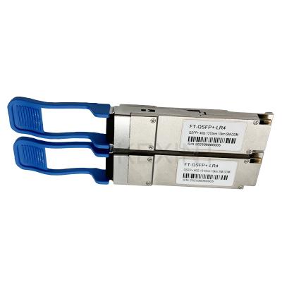Cisco Compatible 40GBASE-LR4 QSFP+ 1310nm 10km DOM Duplex LC/UPC SMF Optical Transceiver Module