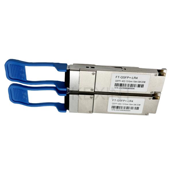 Cisco Compatible 40GBASE-LR4 QSFP+ 1310nm 10km DOM Duplex LC/UPC SMF Optical Transceiver Module