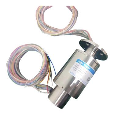Multi Signals Hybrid Transmission Hollow Slip Ring Compact Design Multifunctional
