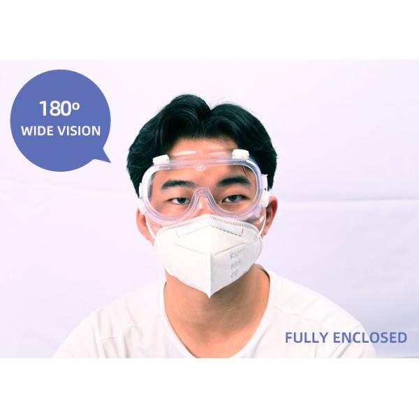 Work UV Protective Goggles / PVC+PC Material Patient Safety Glasses