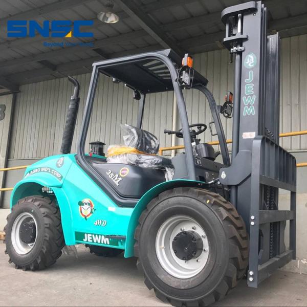 4X2 Rough Terrain Forklift 3500kgs Four Wheel Drive Forklift