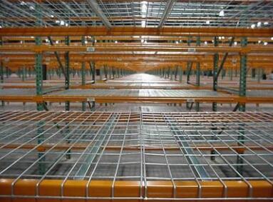 Stainless Steel Welded Wire Mesh Shelves Used for Warehouse, Supermarket