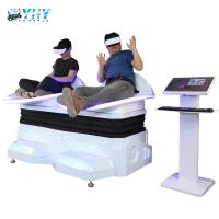 Plein jeu VR de doubles sièges de cinéma de réalité virtuelle du mouvement 9d glissant le simulateur