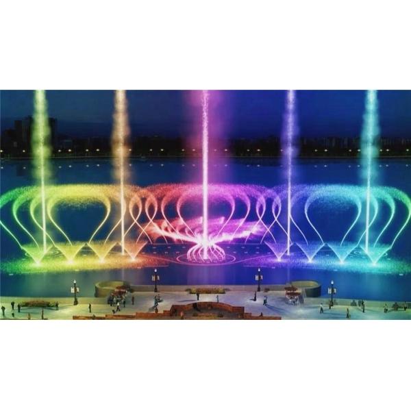 Snake Shake Multicolored LED Light 3D Swing Garden Dancing Water Fountain