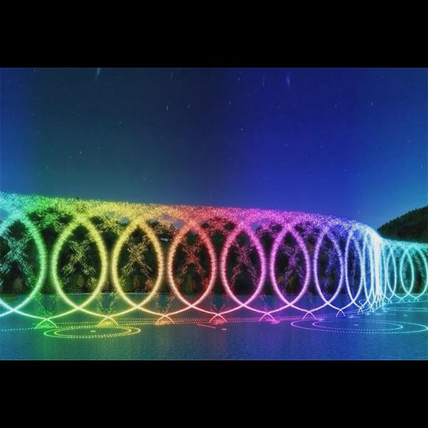 Специальный персонаж 100М Спрей фонтан супер высокий на открытом воздухе