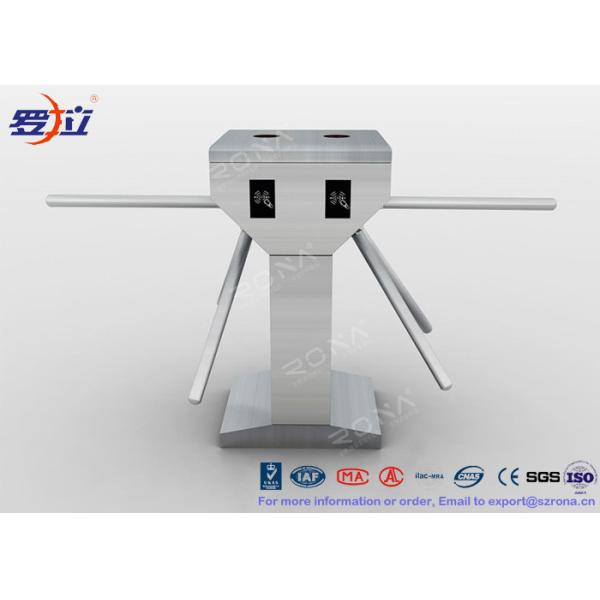 Intelligent 3 Arm Tripod Access Control Turnstiles Mechanical For Traffic Pedestrian