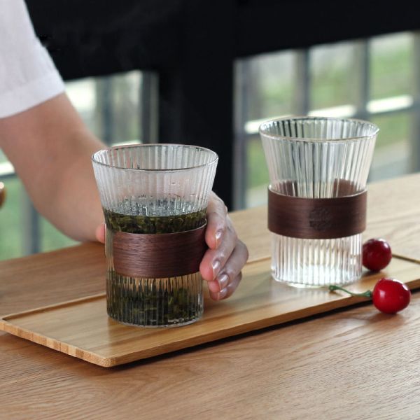 Modern Home Fashion Milk Cup Hot Selling Glass Water Coffee Mug Nice Drinkware For Home Bar