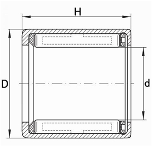 Миниатюрный HF0306KFR односторонний игольный роликовый сцепление подшипник 3*6,5*6 мм нескользящий