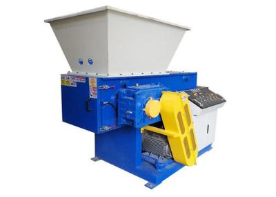 Máquina de trituração e reciclagem de resíduos de plástico de eixo único
