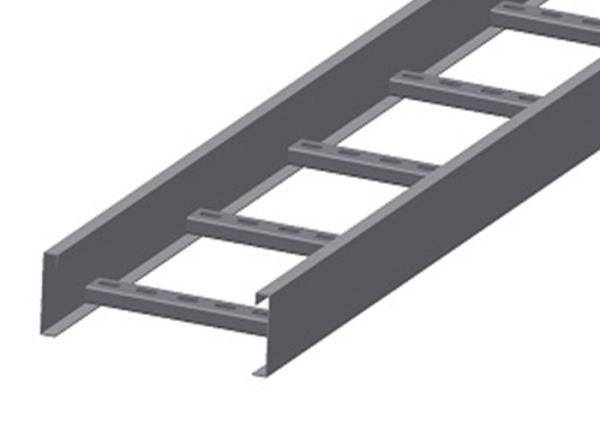 250mm X 50mm HDG Cable Ladder Hot Dip Galvanized 2.44m