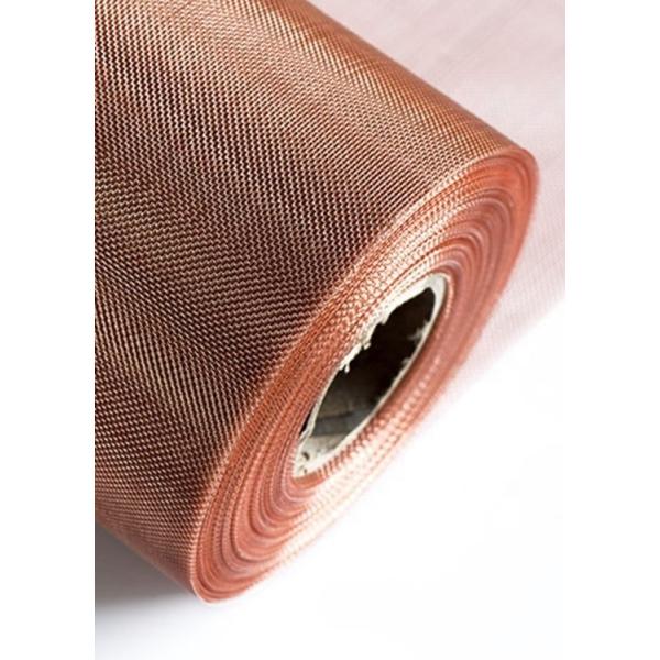 Strong Tensile Strength Copper Wire Mesh Rolls For Protective Filtering Sieving