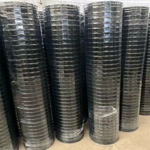 Outdoor Euro PVC-Coated Welded Wire Mesh Roll Black Green Holland Farm Fencing for Bending Cutting Steel Wire Mesh