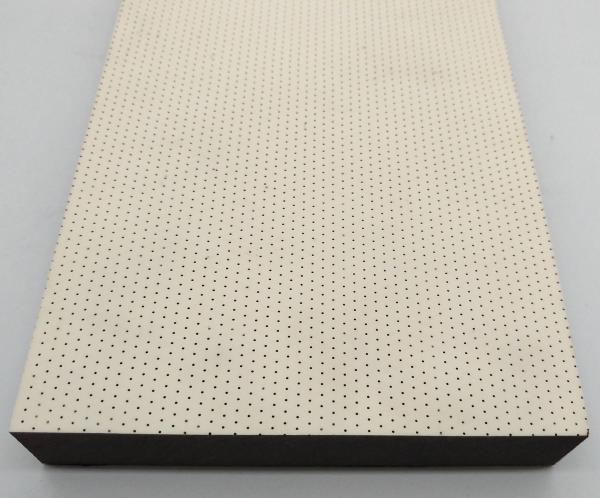 Panneaux acoustiques microperforés en stratifié blanc Formica 3D 2/2/0.5mm, insonorisant