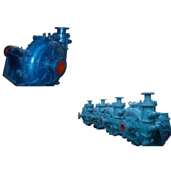High Chrome Alloy Abrasive Slurry Pump , Cement Slurry Pump Diesel / Electronic Fuel