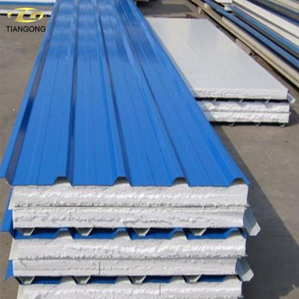 Roof Turkey Eps/rock Wool Aluminium  Roof Sandwich Panel Price