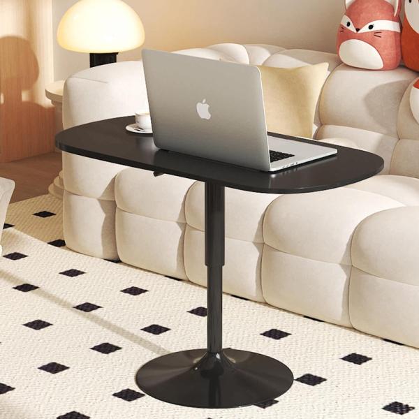 Home Furniture C Shaped End Table for Couch Laptop Lap Desk Adjustable Height Minimalist Bedside Rack Living Room Bedroom
