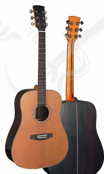 41inch Good quality Korean Pine solidwood acoustic guitar matt color wholesale AG59