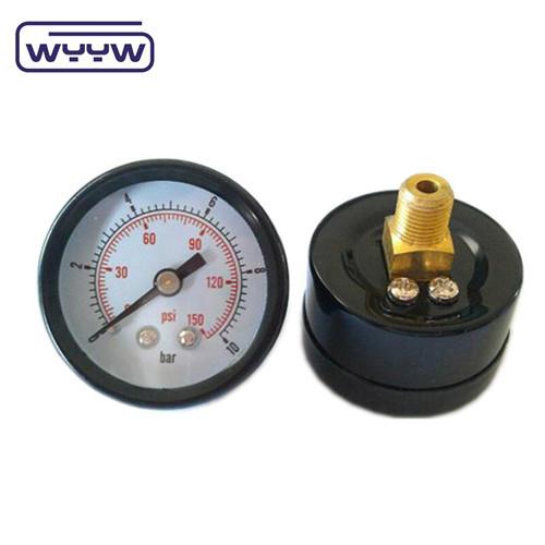 Instalação axial traseira OEM disponível bar psi manômetro de escala dupla 2 manômetro de pressão de suspensão de ar de 50 mm