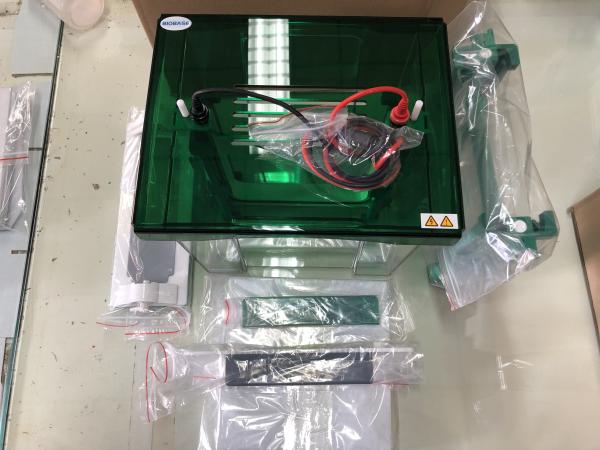 Jy-cz-bl Rapid Ssr Vertical Electrophoresis Unit , Mini Electrophoresis System