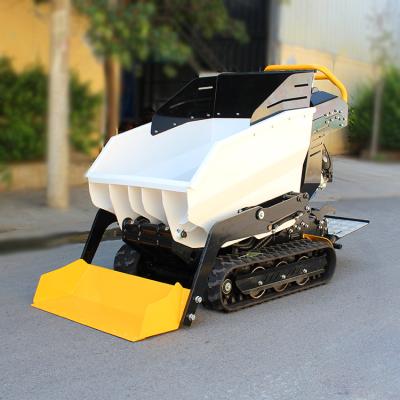 Self-loading Mini Crawler Dumper with 500kg Loader Capacity and 360 kg Machine Weight