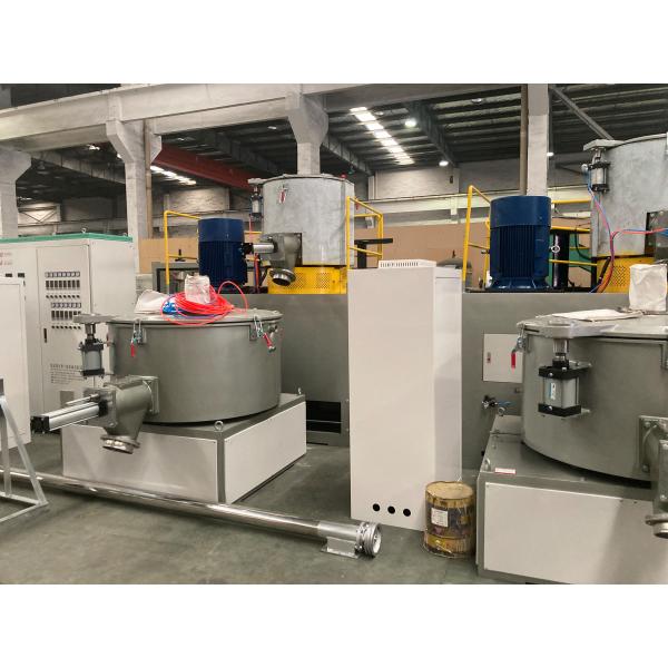 55kw Plastic Raw Material Mixing Machine Stsainless Steel 1000kg/H For PVC Resin