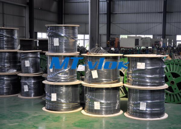 O multi núcleo soldou a chama TP304L/316L - retardador enrolado de aço inoxidável da tubulação