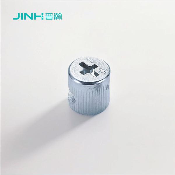 12.5mm Height Zinc Plated Locking Cam Nut Furniture Cam Connector