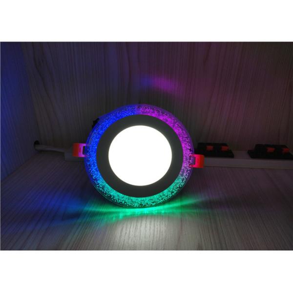 Recessed/ Surface Jelly Bi Color LED Panel Light  White+PGB 6+3W Ceiling Light