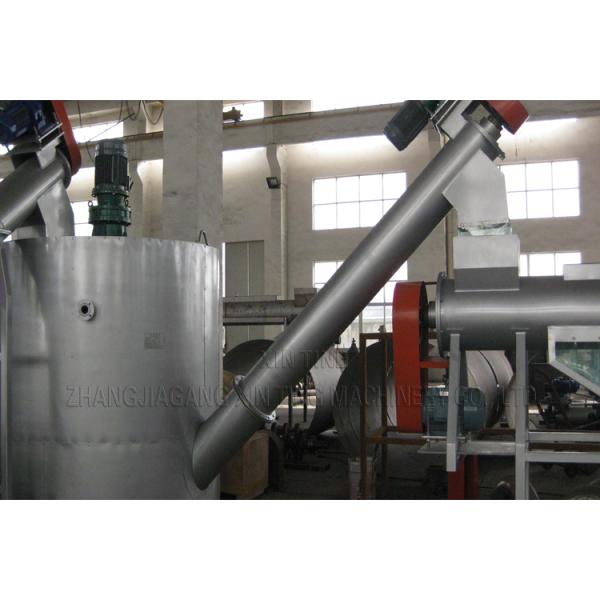 Automatic PET Bottle Washing Recycling Line , PET Bottle Crushing Machine capacity 300-3000kg/hr