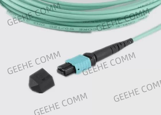 Câble de fibre de la canalisation verticale OFNR 2.0mm 1m MPO de mode unitaire
