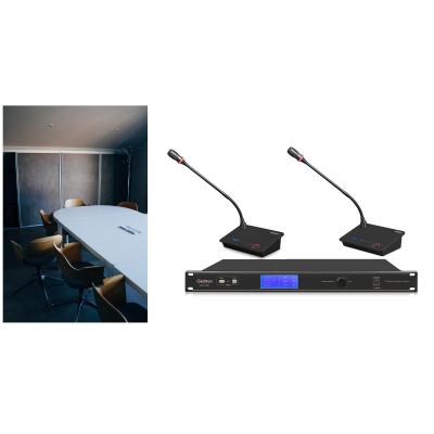 Saída video audio das soluções XLR 6.35mm da sala de conferências de GESTTON