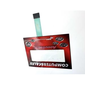 Autotex F150 Полиэстерный кнопка нажатия и выключения переключатель с 4 слоями и 500 жизненными циклами