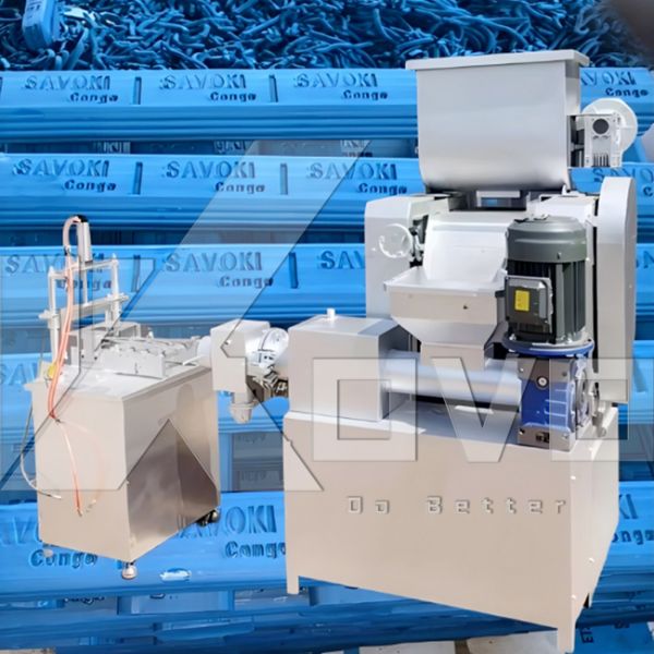 Semi Automatic Small Soap Making Machine Soap Stamping Machine For Soap Noodles Processing