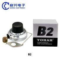 B2 46 mm 6.35 mm 15 tours 10 tours 7276 3590 534 potentiomètre bouton de cadran précis chapeau verrouillable