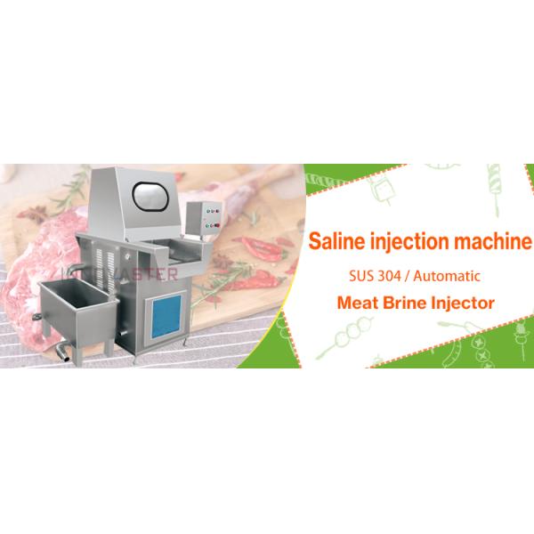 304 Stainless Steel Automatic Beef Chicken Brine Injector for Meat Saline Injection