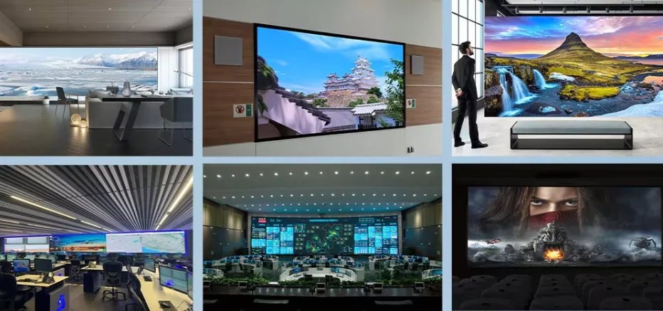 Contraste fijo al aire libre de la pantalla LED 5000:1 de la serie P1.86 Zirca-G para cines en casa