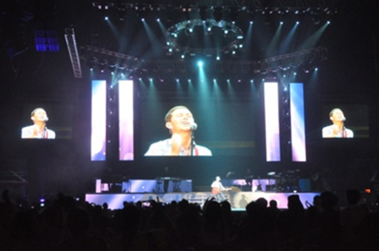 High Definition P2.97 Video Wall Display , Rental LED Screen Free Installation Tool