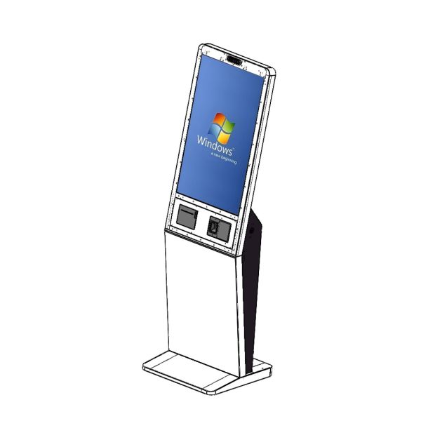 32 Inch Indoor Windows Restaurant Food Self Order Machine Upright All-In-One SDK for Payment Kiosk