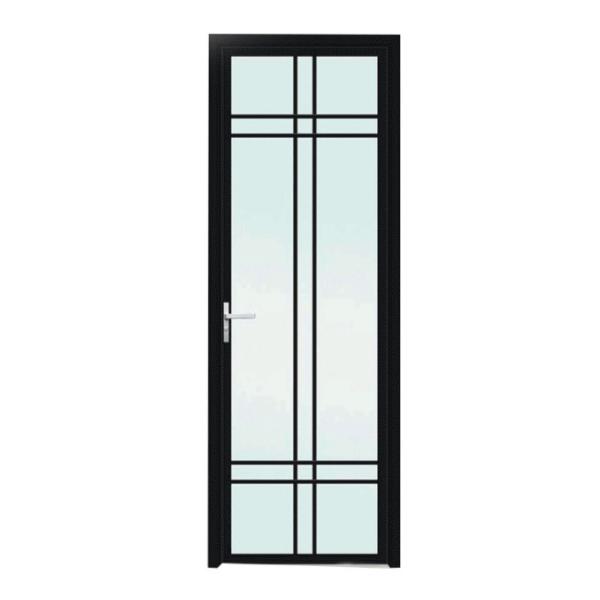 Гриль 6063 алюминиевых дверей окна двойной неубедительный стеклянный с ретро ручкой золота