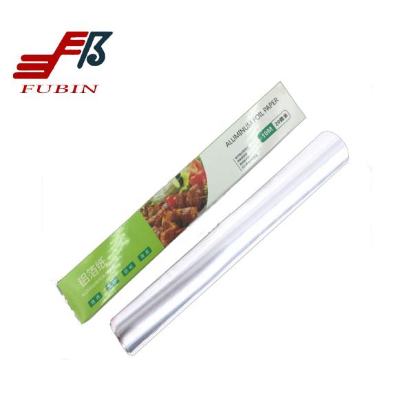 Waterproof Household Aluminum Foil Roll Wide 30cm FDA Certificate